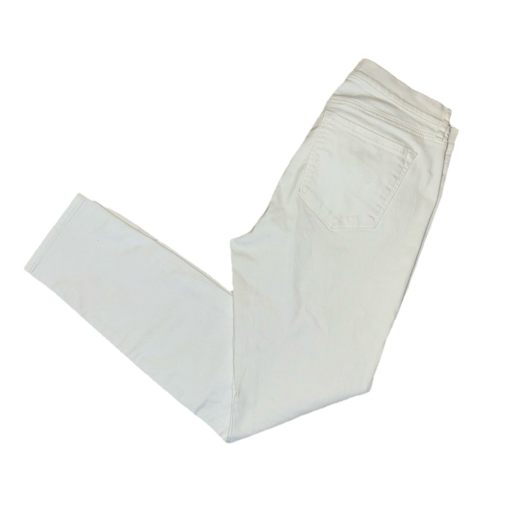 LOFT White Ankle Cropped Jeans